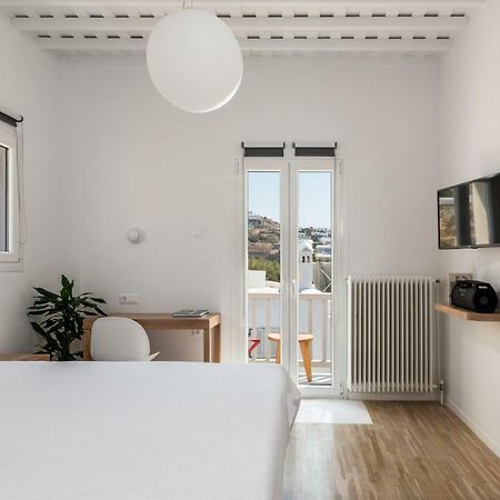 Gazia Sea View House - Mykonos Town Apartment ภายนอก รูปภาพ