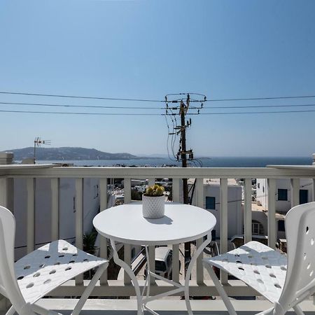 Gazia Sea View House - Mykonos Town Apartment ภายนอก รูปภาพ