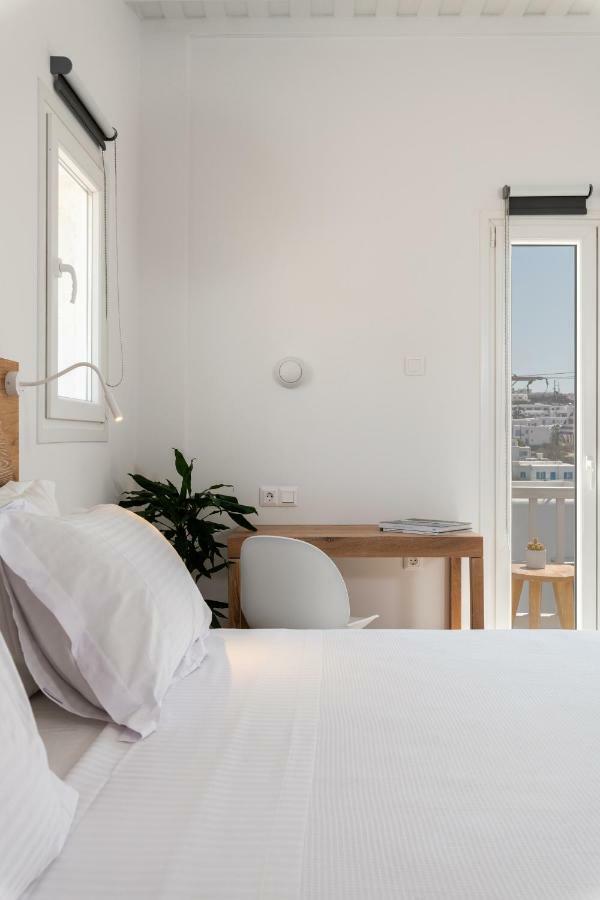 Gazia Sea View House - Mykonos Town Apartment ภายนอก รูปภาพ