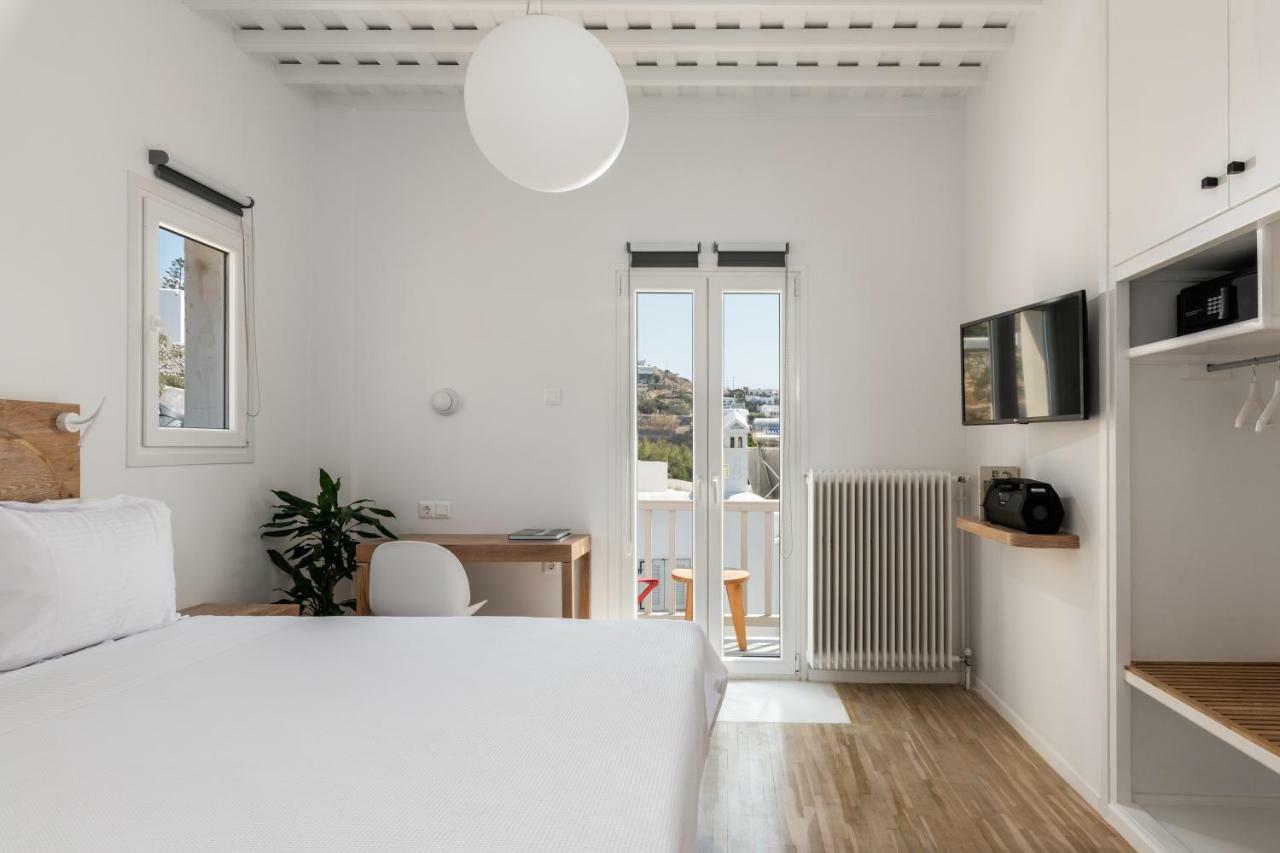 Gazia Sea View House - Mykonos Town Apartment ภายนอก รูปภาพ