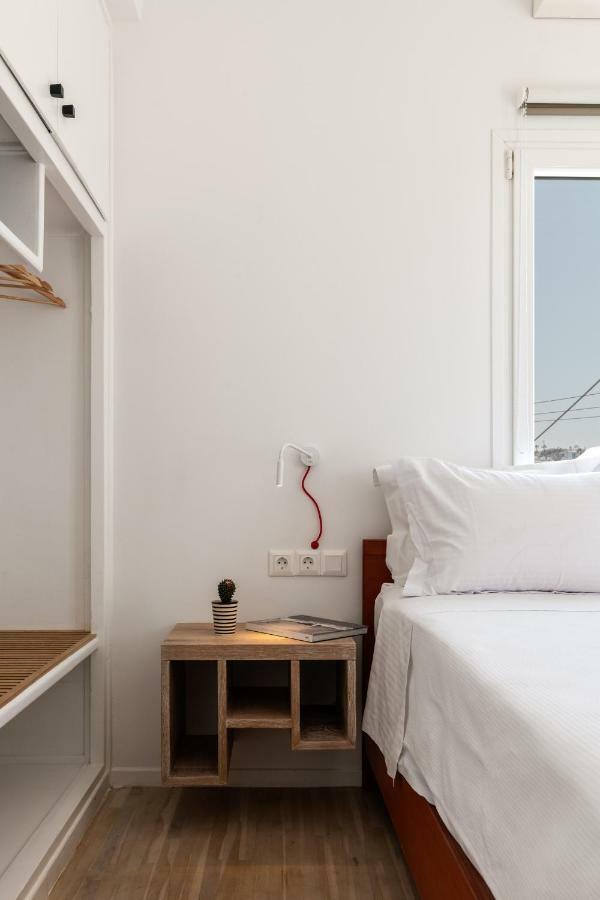 Gazia Sea View House - Mykonos Town Apartment ภายนอก รูปภาพ