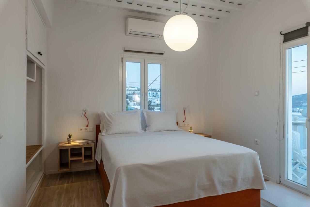 Gazia Sea View House - Mykonos Town Apartment ภายนอก รูปภาพ