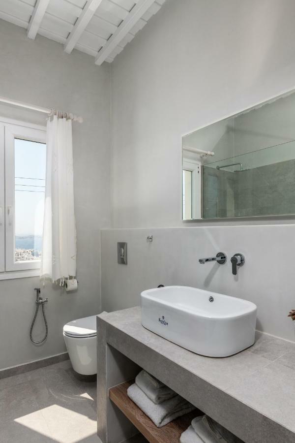 Gazia Sea View House - Mykonos Town Apartment ภายนอก รูปภาพ