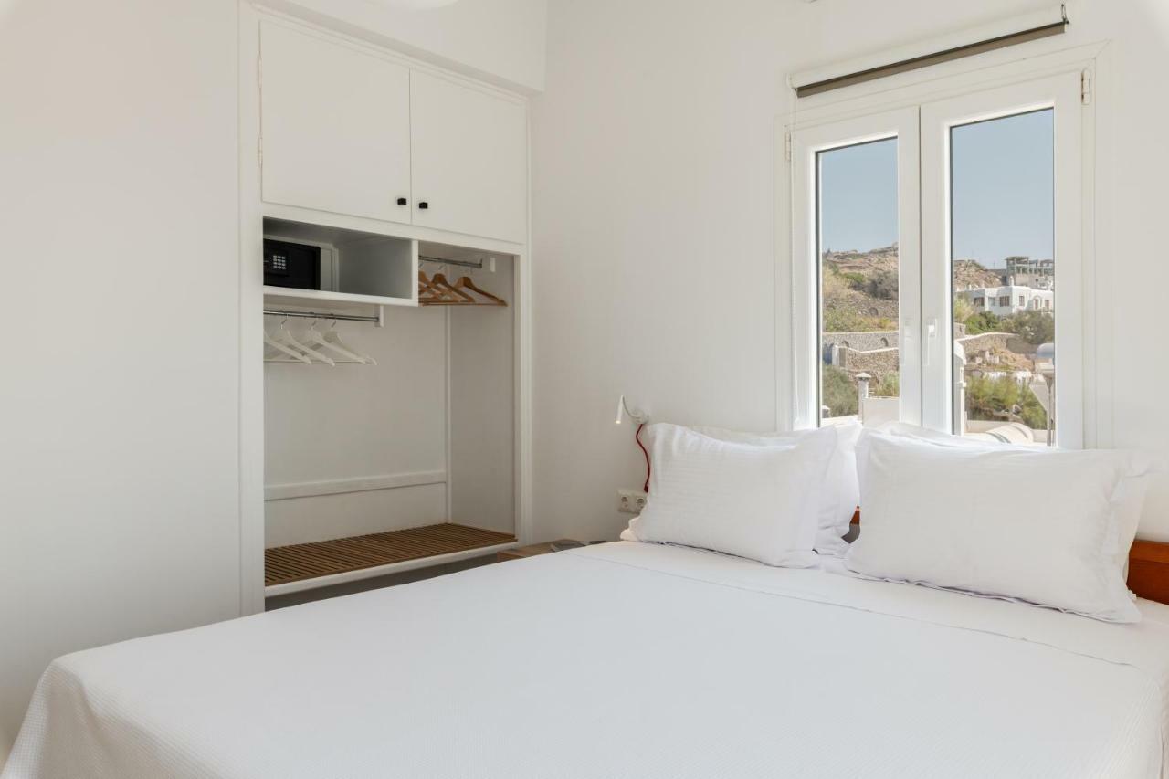 Gazia Sea View House - Mykonos Town Apartment ภายนอก รูปภาพ